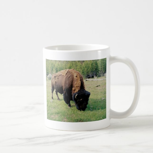 Taza De Café Bisonte en Yellowstone (Derecha)