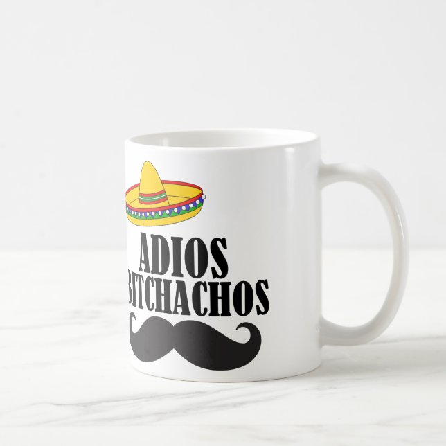 Taza De Café bitchachos del adios (Derecha)