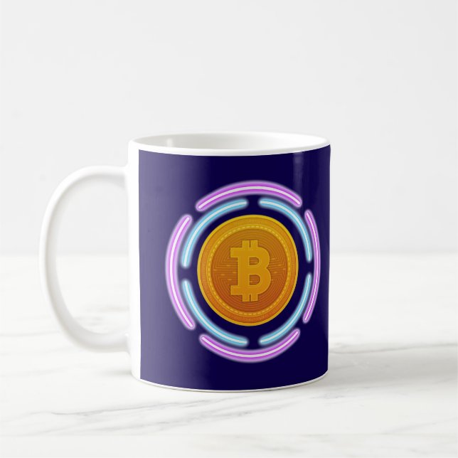 TAZA DE CAFÉ BITCOIN (Izquierda)