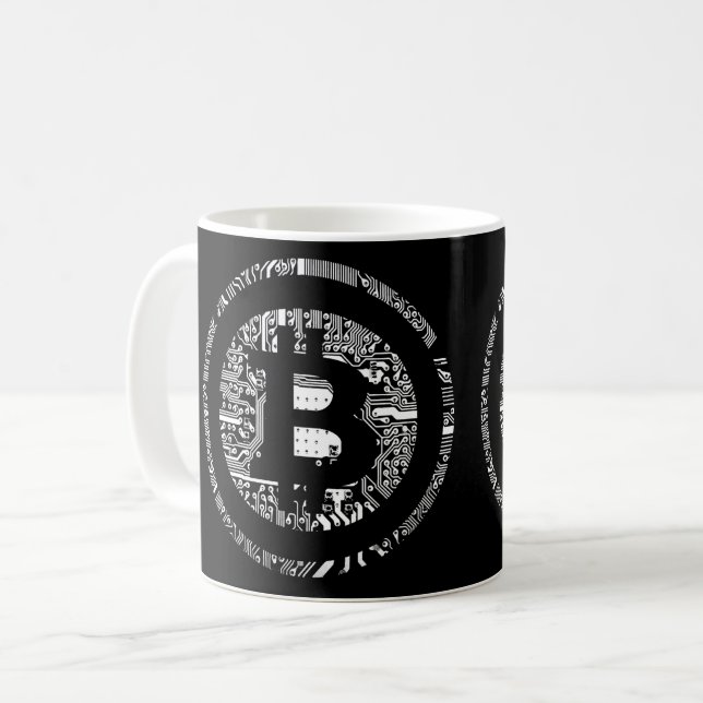 Taza De Café Bitcoin (Anverso izquierdo)