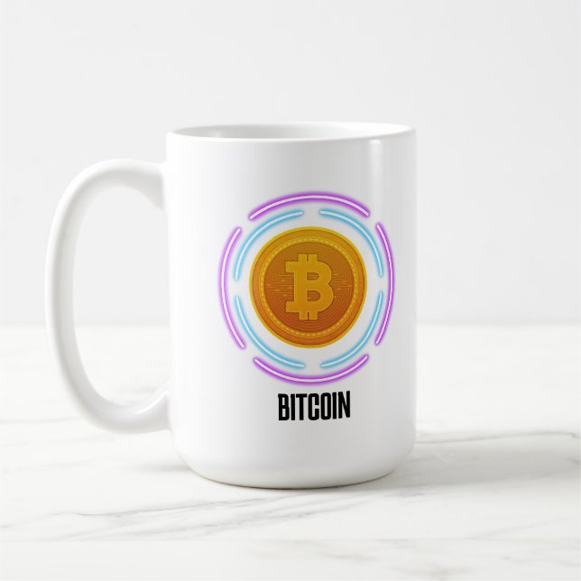 TAZA DE CAFÉ BITCOIN (Izquierda)