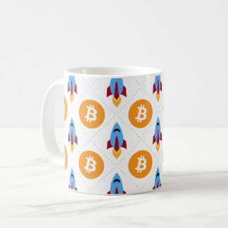 Taza De Café Bitcoin a la criptografía del tazón del café del c