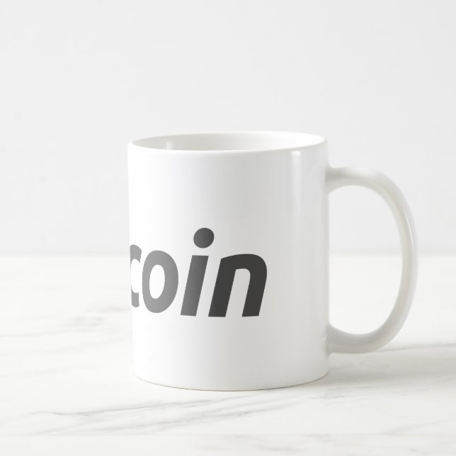 Taza De Café Bitcoin Coffee Mug (Derecha)