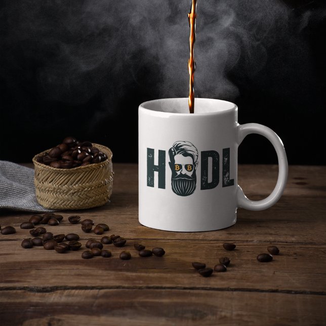Taza De Café Bitcoin HODL (Subido por el creador)