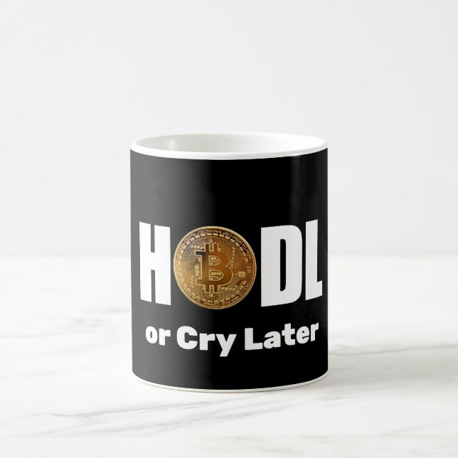 Taza De Café Bitcoin Hodle Mug (Centro)