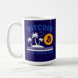 Taza De Café Bitcoin My Retirement, Island Vibes Tropical 