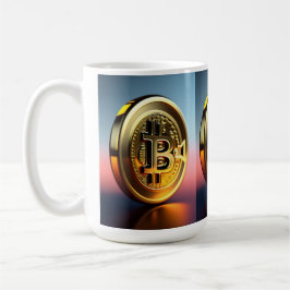Taza De Café Bitcoin Tema Beber Mug