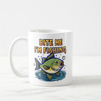 Taza De Café Bite Me, I'm Fishing