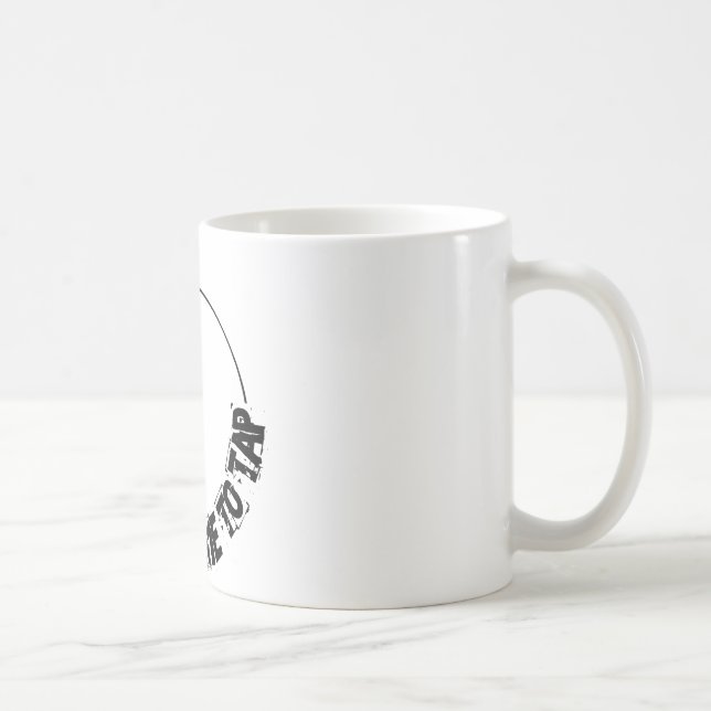 Taza De Café BJJ - Hora de golpear ligeramente (Derecha)