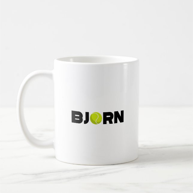 Taza De Café Bjorn Tennis (Izquierda)