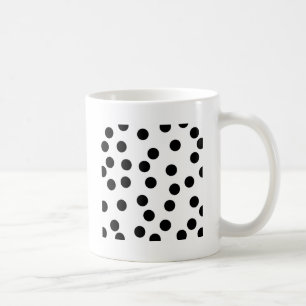 Taza De Café black_and_white_dalmatian_spot_Pattern.png