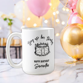 Taza De Café Black Bow amarra sus 20 años 30