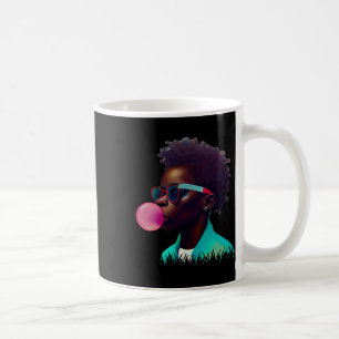 Taza De Café Black Boy Joy Bubble Gum Fun African Melanin Princ