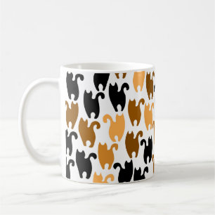 Taza De Café Black Cats and Friends Mug