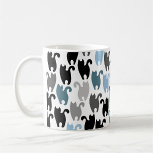 Taza De Café Black Cats and Friends Mug