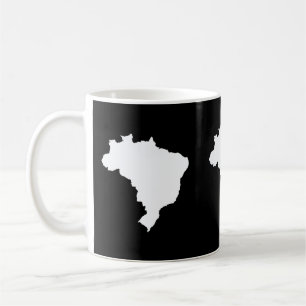Taza De Café Black Festive Brasil en Emporio Moffa