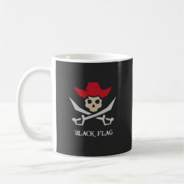 Taza De Café Black Flag Pirate Skull
