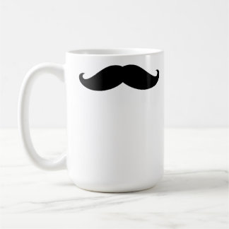 Taza De Café Black Funny Hipster Mustache