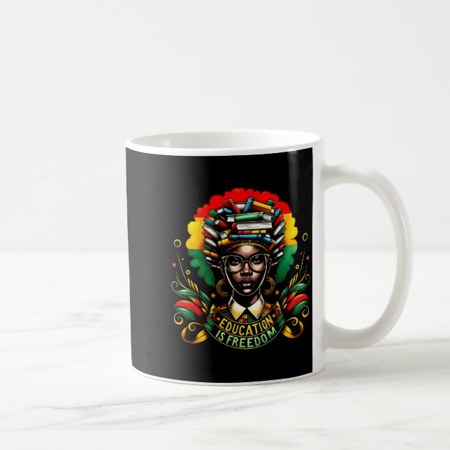 Taza De Café Black History Month Black Leaders African American (Derecha)