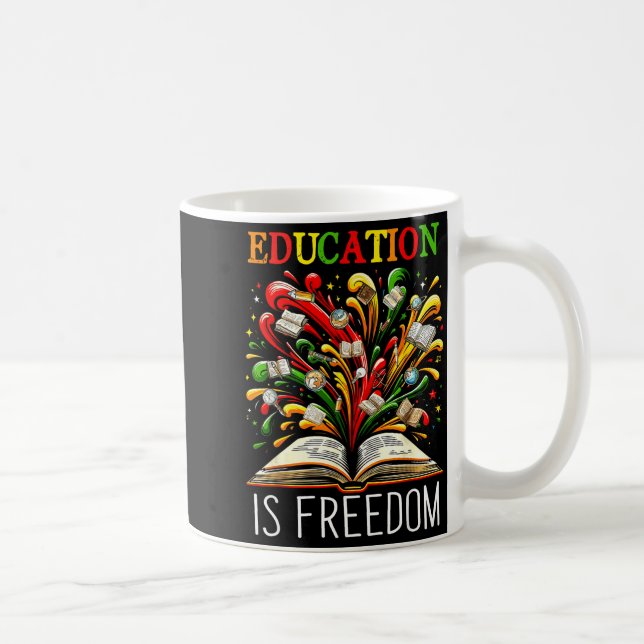 Taza De Café Black History Month Black Leaders African American (Derecha)