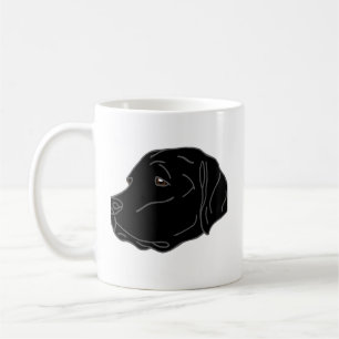 Taza De Café Black Lab Dog Mom Mug