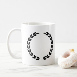 Taza De Café Black Laurel Wreath Set Classic Victoria
