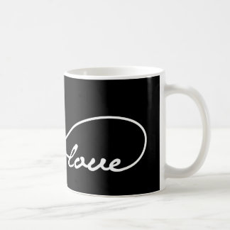 Taza De Café Black Love Infinity Mug