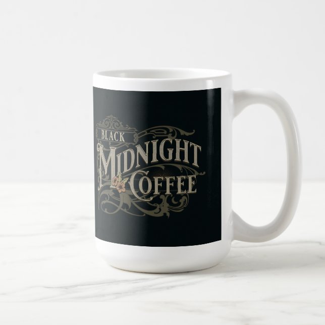 Taza de café Black Midnight (Derecha)