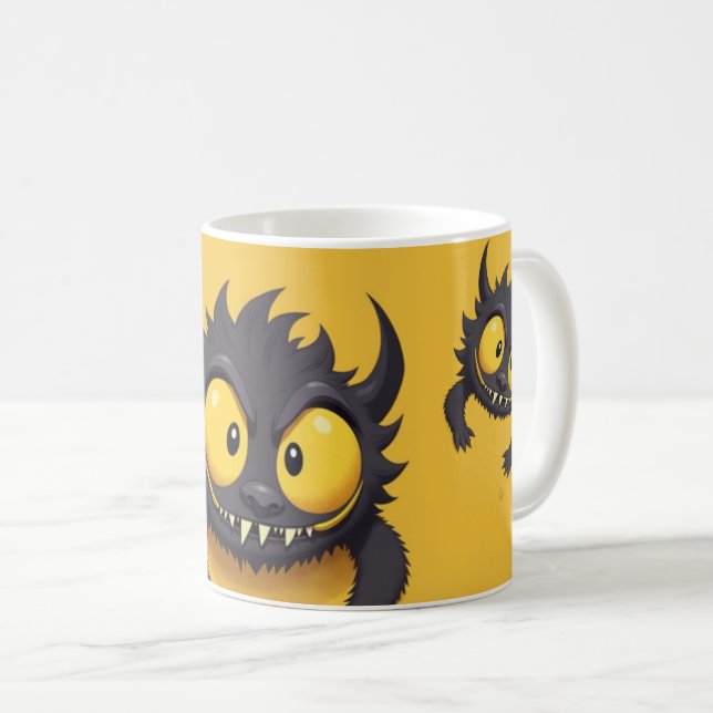 Taza De Café black monster  (Anverso derecho)