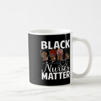 Taza De Café Black Nurses Problem - African American Afro Nurse