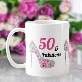 Taza De Café Black Pink 50 y fabulosa fiesta de cumpleaños