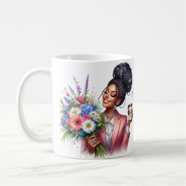 Taza De Café Black woman melanin sista African American women
