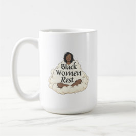 Taza De Café Black Women Rest
