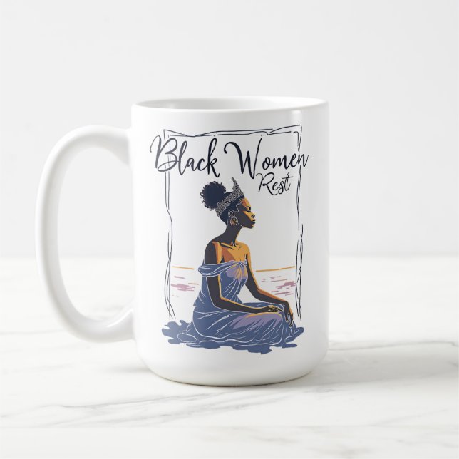 Taza De Café Black Women REST (Izquierda)