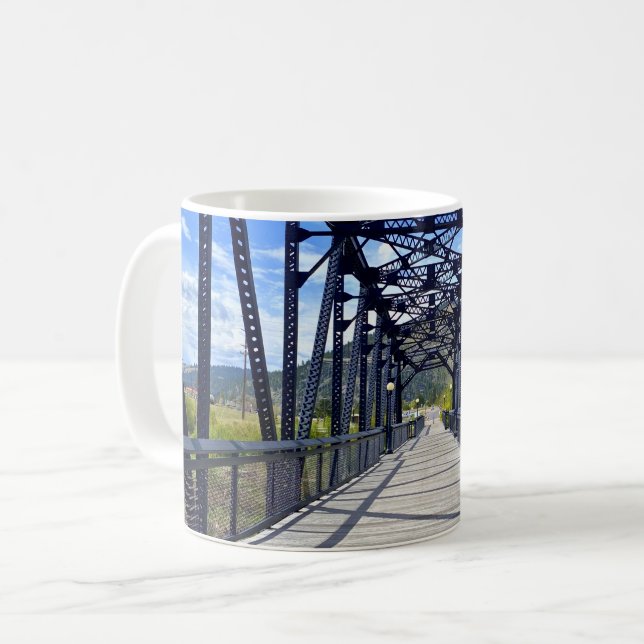 Taza De Café Blackfoot River Crossing (Anverso izquierdo)