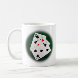 Taza De Café Blackjack 21 punto - Ocho, ocho, cinco
