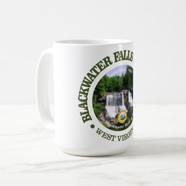 Taza De Café Blackwater Falls SP (Anverso izquierdo)