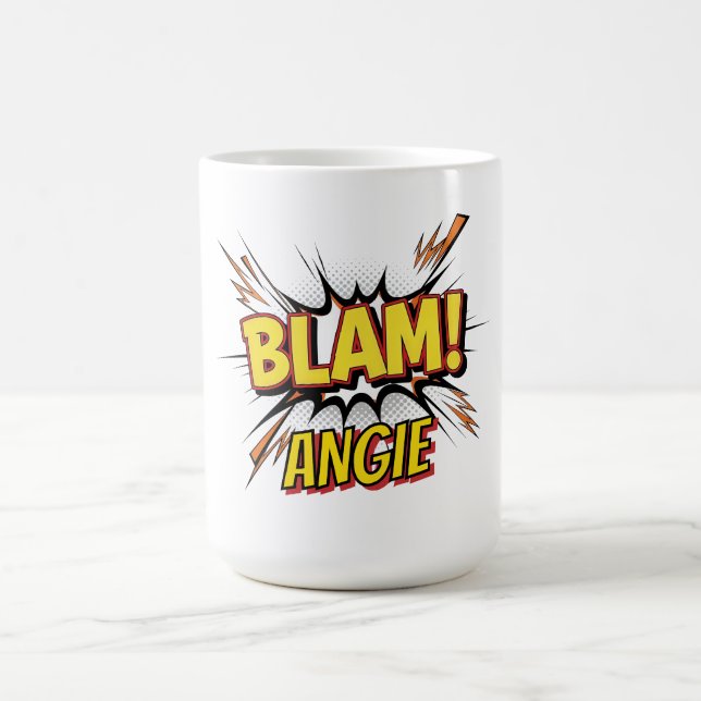 Taza De Café Blam Comic (Centro)