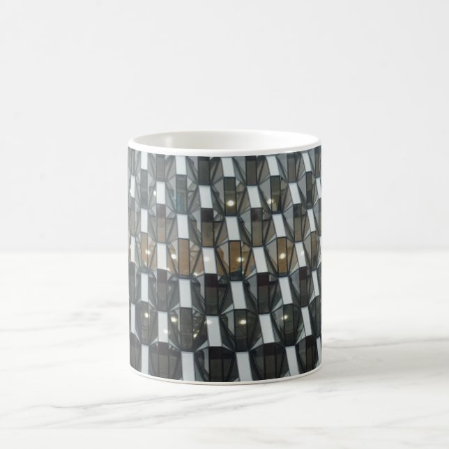 Taza de café blanca Structure (Centro)
