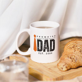 Taza De Café Blancas promocionadas a papá de la cita del Día de