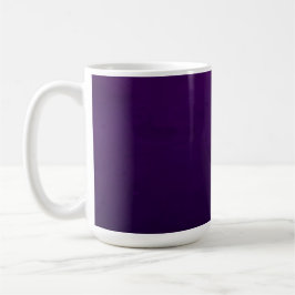 TAZA DE CAFÉ BLANCO CREAR TU PROPIA MUG DE PURPLE