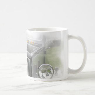 Taza De Café Blanco de rubíes de la taza, rubí de Austin siete