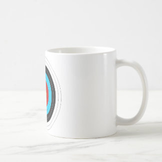 Taza De Café Blanco del tiro al arco