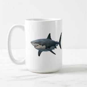Taza De Café Blanco grande
