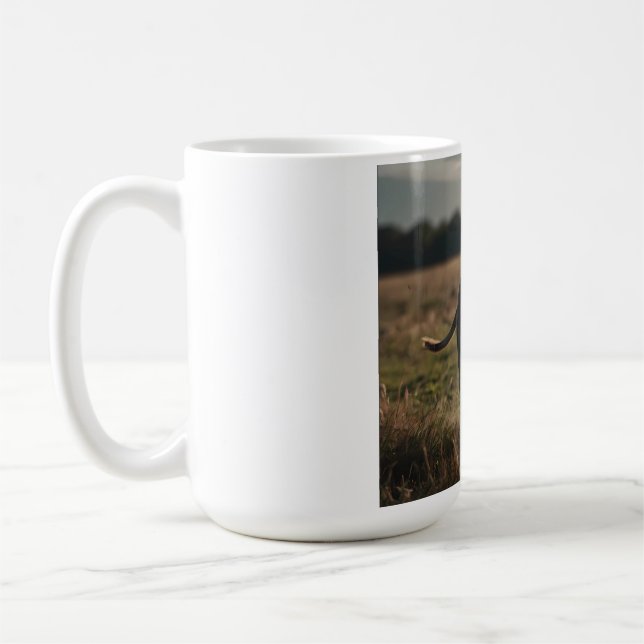 Taza De Café Blancopeta Elegante Café Mug (Izquierda)