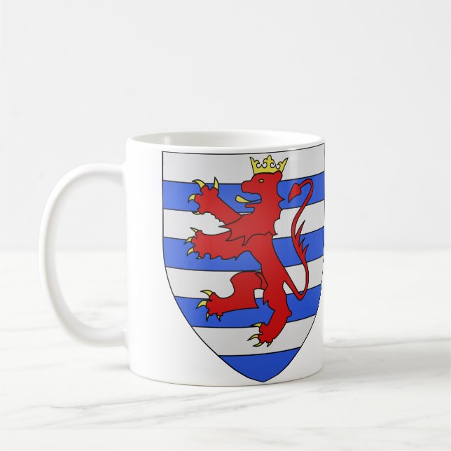 Taza De Café Blason de la famille Chypre (Izquierda)
