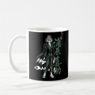 Taza De Café Bleach Kisuke con kanji vertical