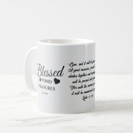 Taza De Café Blessed Beyond Measures Mug