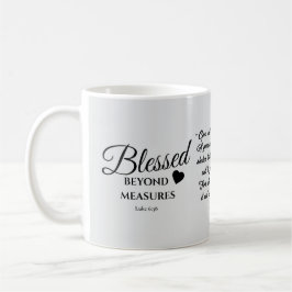 Taza De Café Blessed Beyond Measures Mug