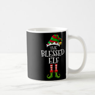 Taza De Café Blessed Elf Fun Matando A Navidades Del Grupo Paja